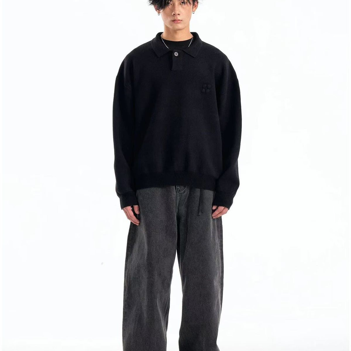 BIPOLAR Polo Sweater
