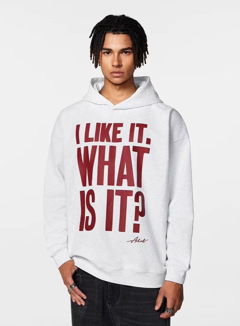 ACHOCK Message Print Hoodie
