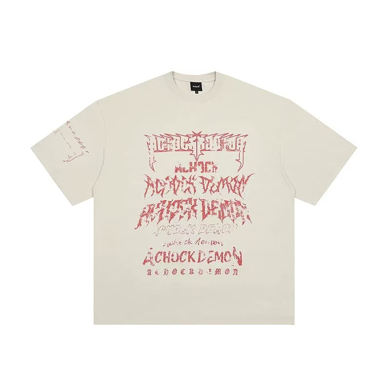 ACHOCK Dark Gothic Printed Tee