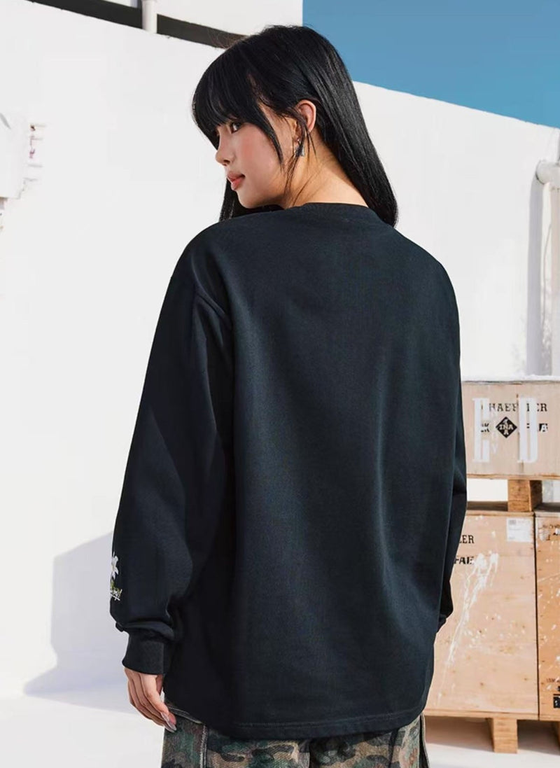 MEDM Floral Series Long-sleeved T-shirt