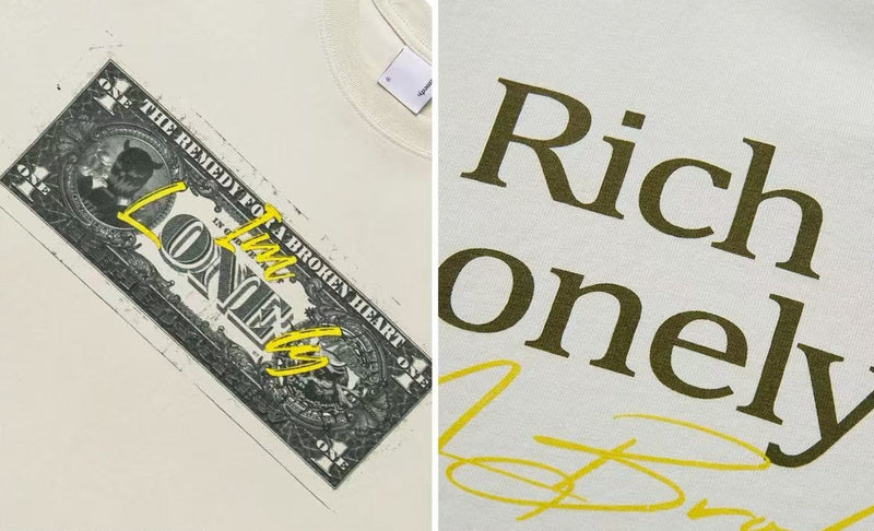 REMEDY Original Money Design Short-sleeve T-shirt