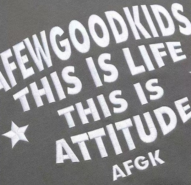 AFGK Hip Hop Terry Casual Shorts