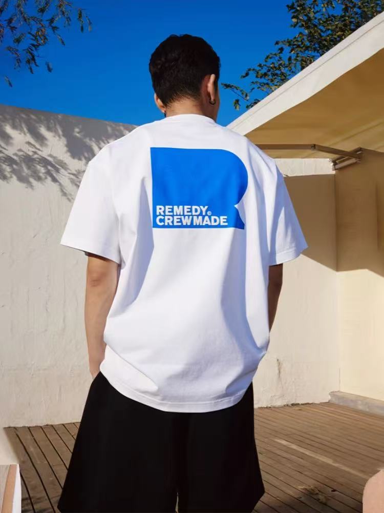REMEDY Logo Print Short-sleeve T-shirt