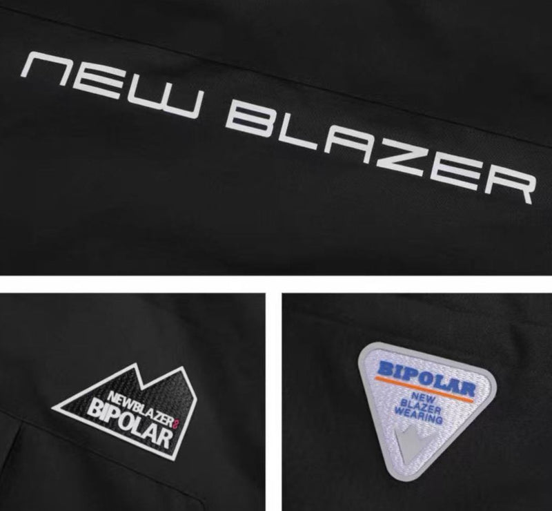 BIPOLAR Outdoor Casual Contrast Color Jacket