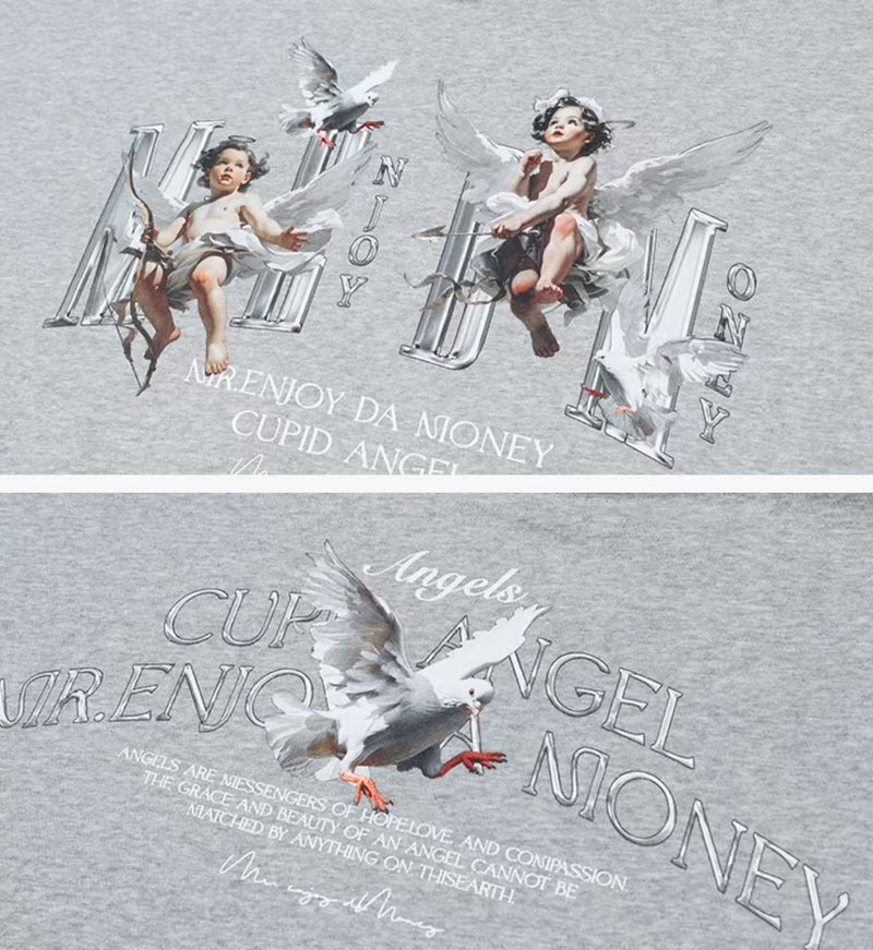 MEDM Angel Dove Printed Hoodie
