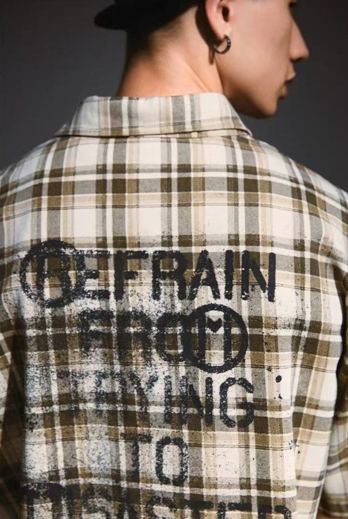 REMEDY Retro Skeleton Short-sleeved Shirt