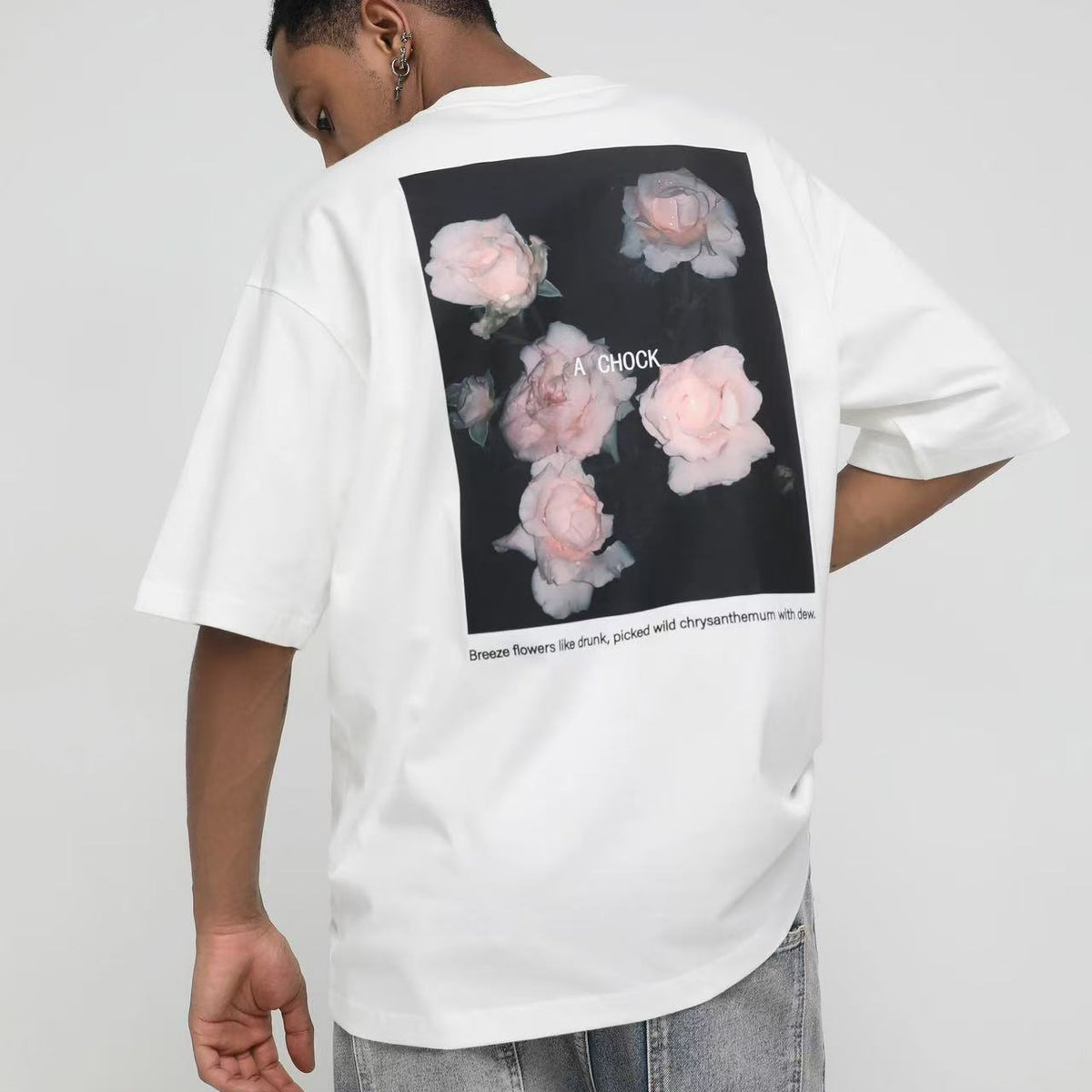 ACHOCK Floral Print T-shirt