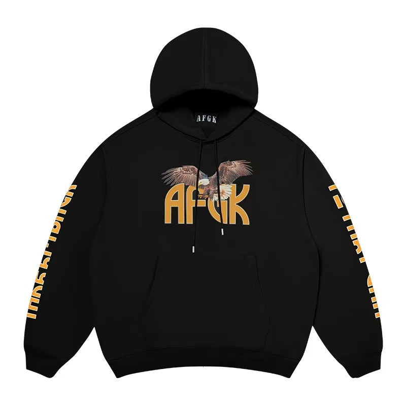 AFGK Eagle Printed Hoodie