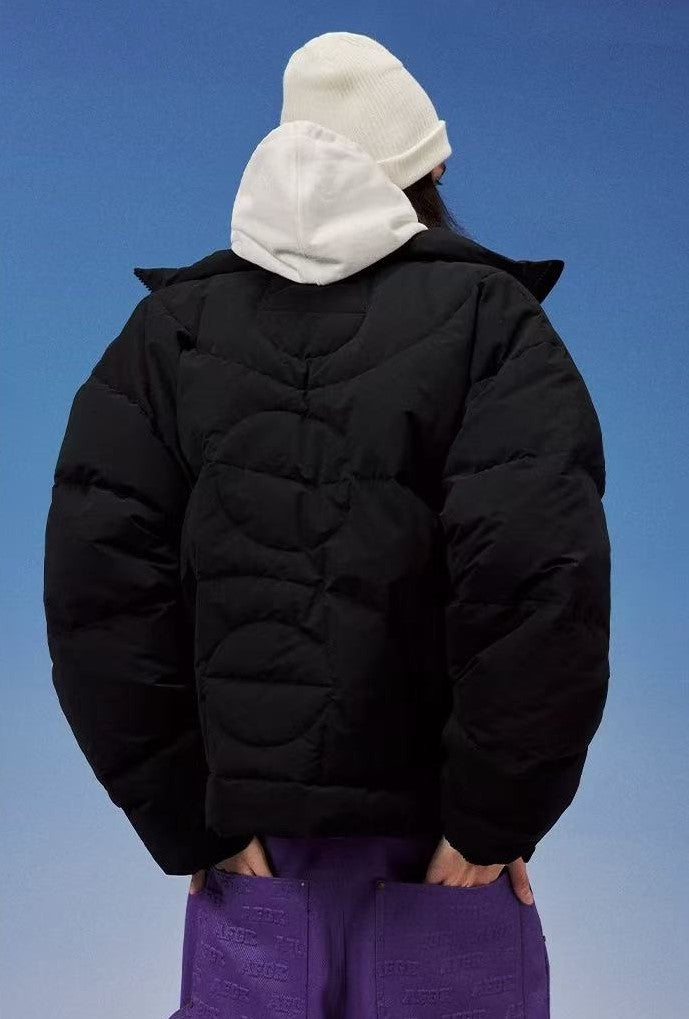 AFGK Solid Color Basketball Down Jacket