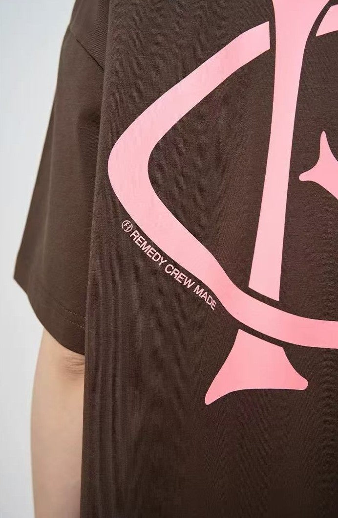 REMEDY Logo Print Short-sleeve T-shirt