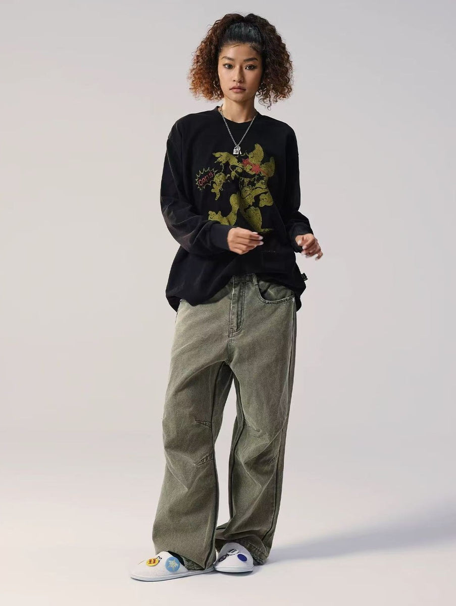 REMEDY Retro Vintage Washed Jeans