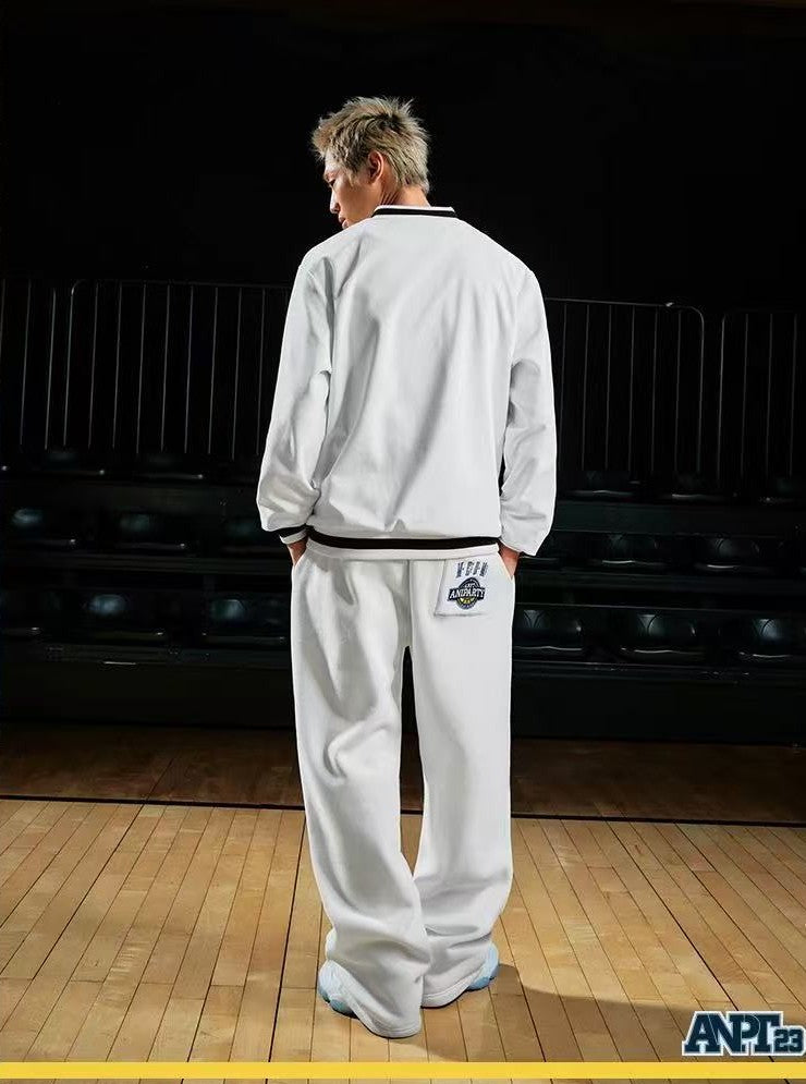 MEDMxANPT Logo Embroidered Plush Jacket
