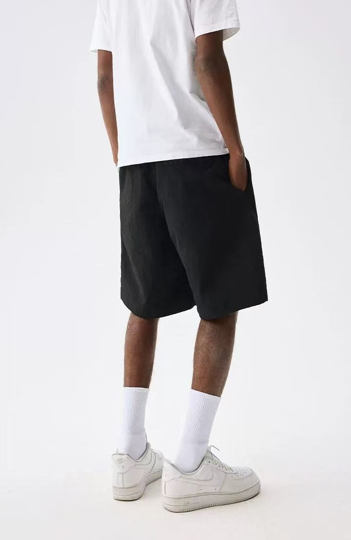 MEDM Nylon Letter Logo Shorts