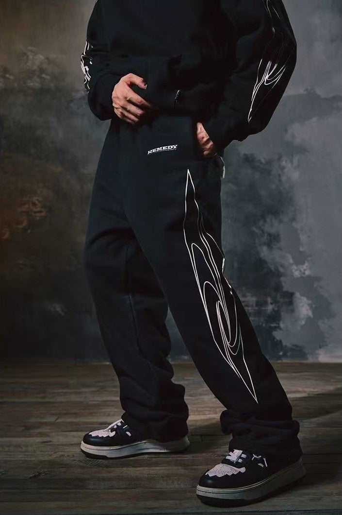 REMEDY Swirl Print Sweatpants