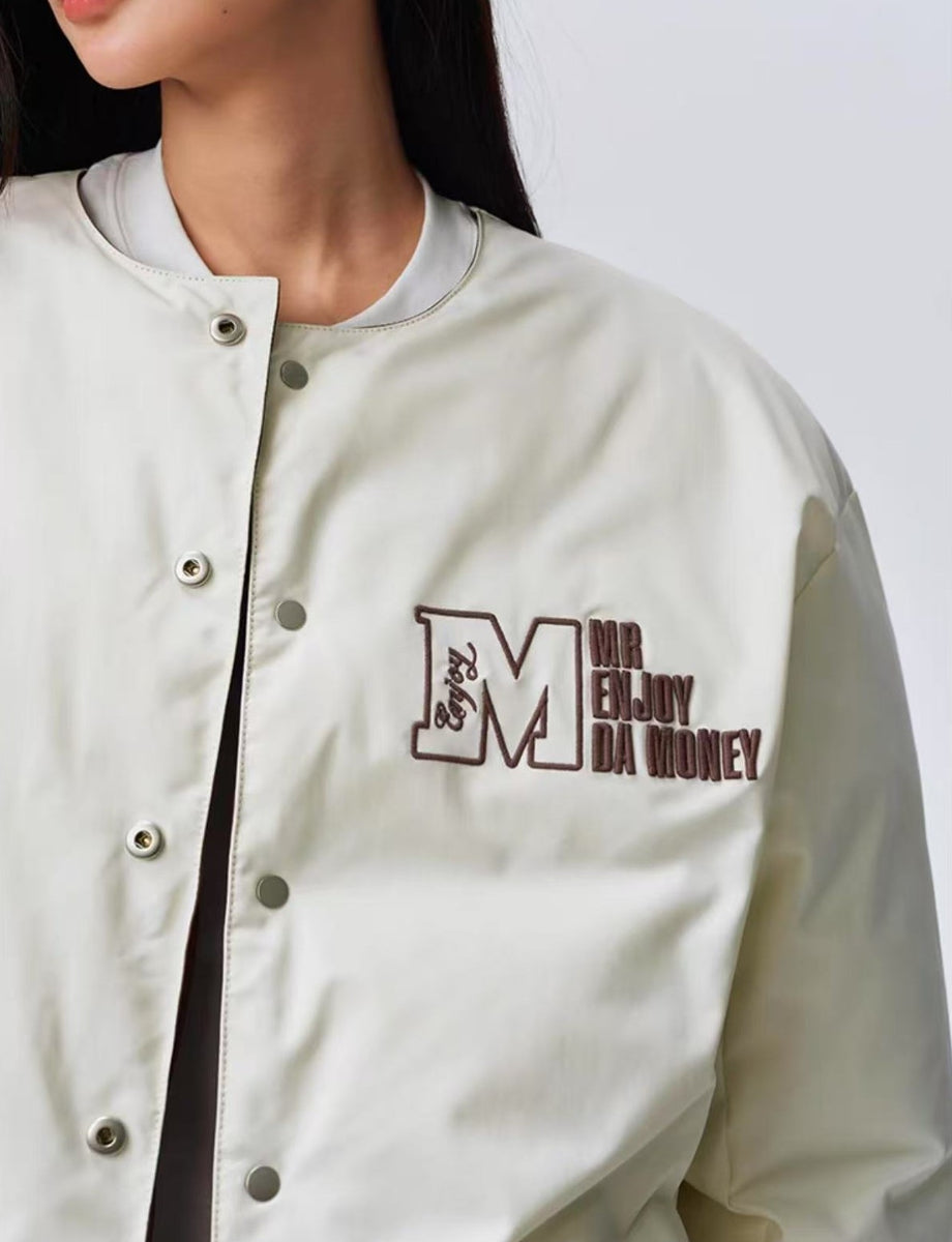 MEDM Cocoon Reversible Embroidered Down Jacket