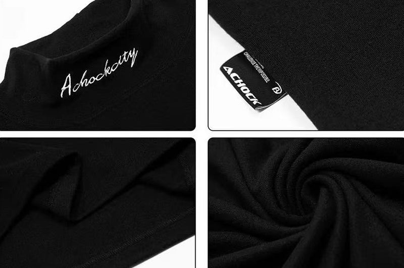 ACHOCK  Half Turtleneck Long-sleeve T-shirt