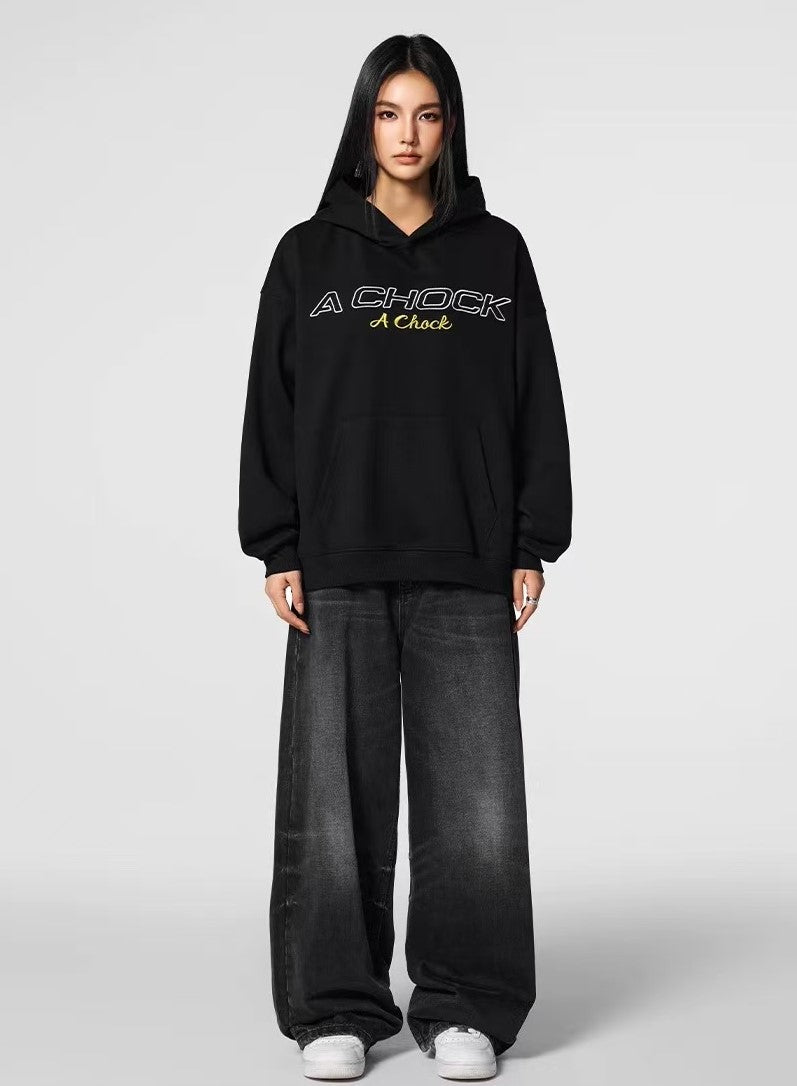 ACHOCK Retro Floral Hoodie