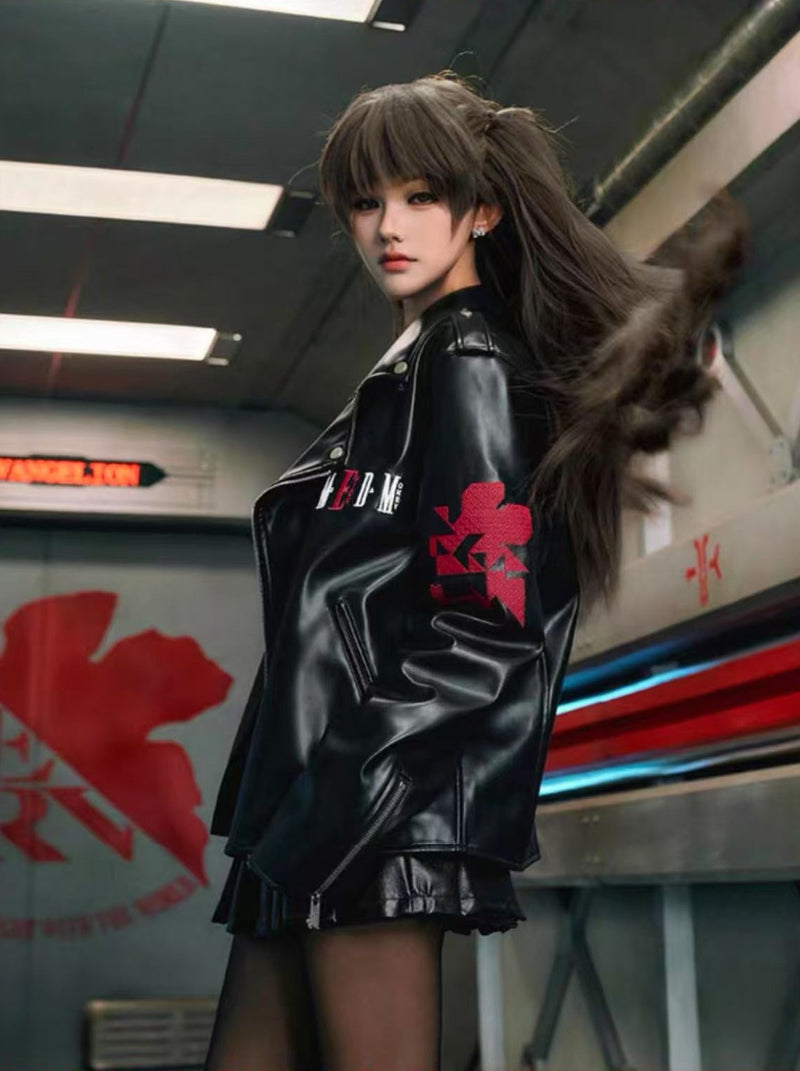 MEDMxEVA Unit 13 Leather Jacket