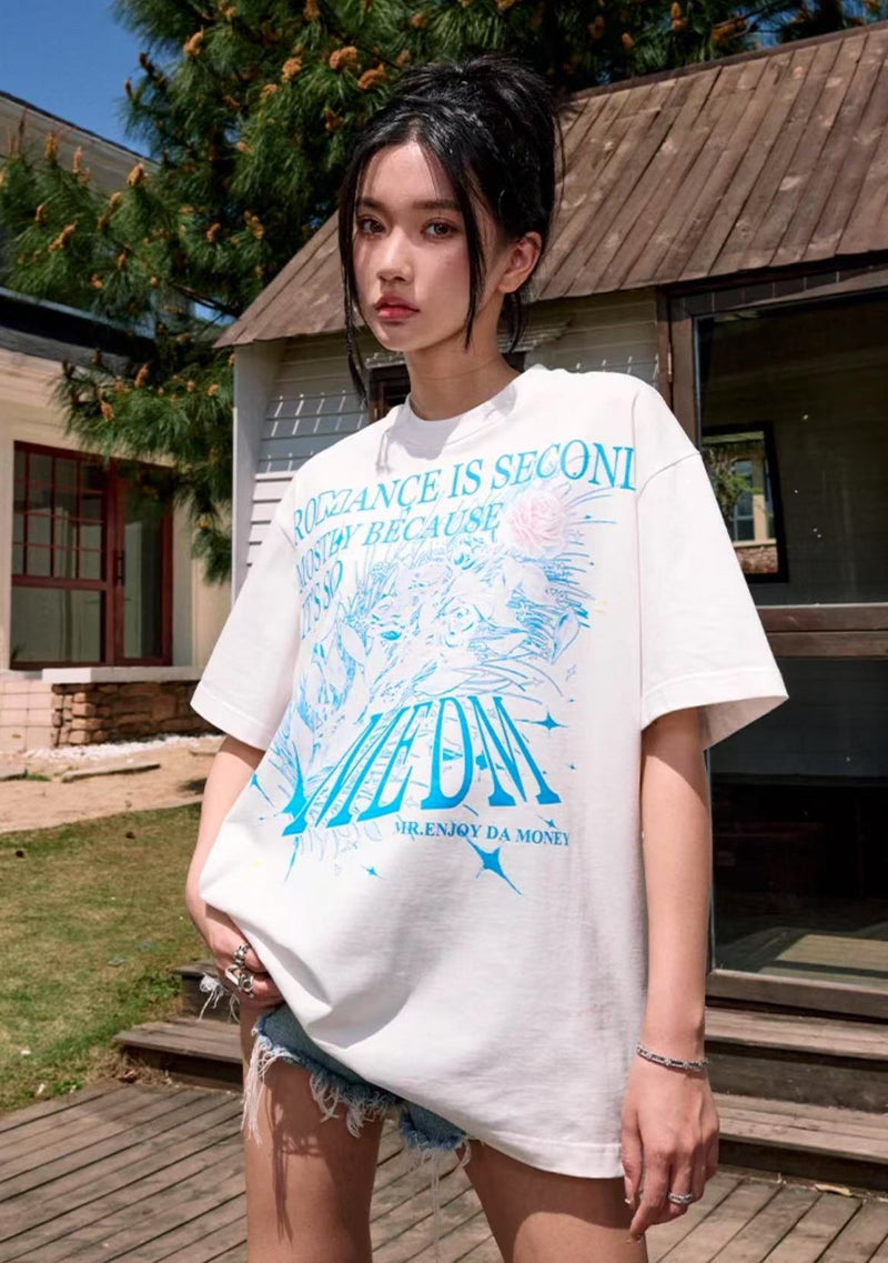 MEDM Crystal Rose Short Sleeve T-Shirt