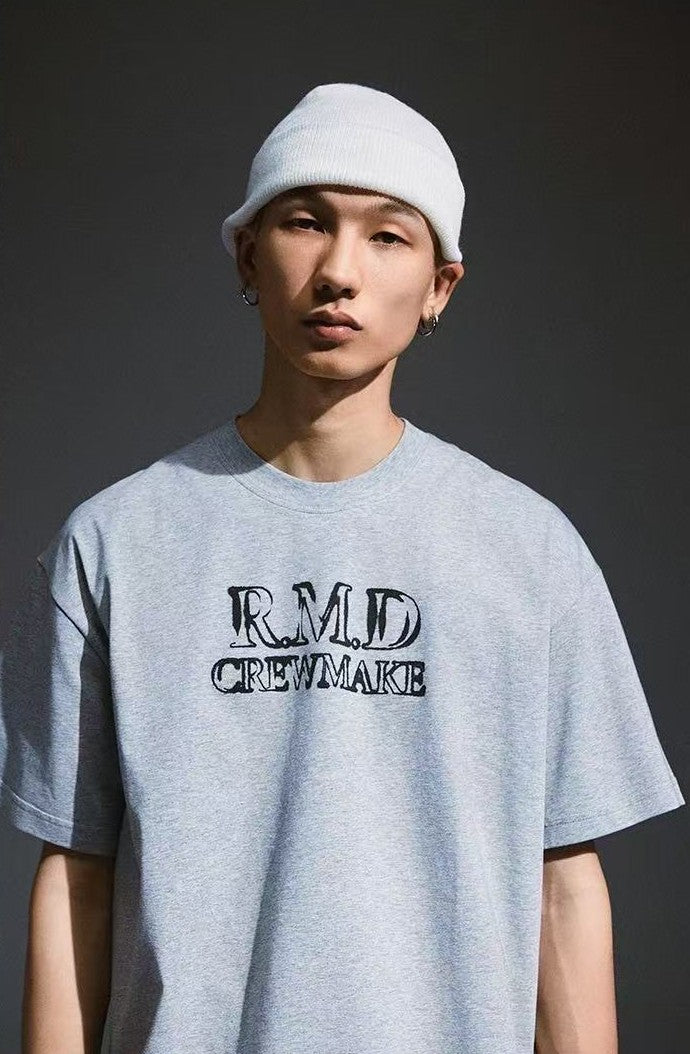 REMEDY Letter Print Short-sleeve T-shirt