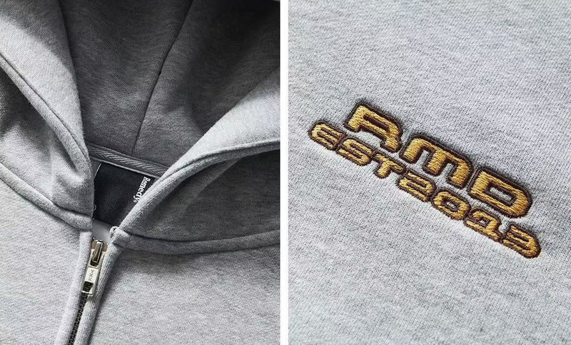 REMEDY Logo Towel Embroidered Hooded Sweatshirt