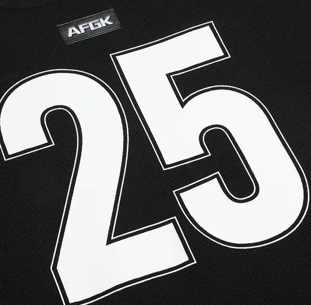 AFGK Badge Waffle Patch Long Sleeve Jersey