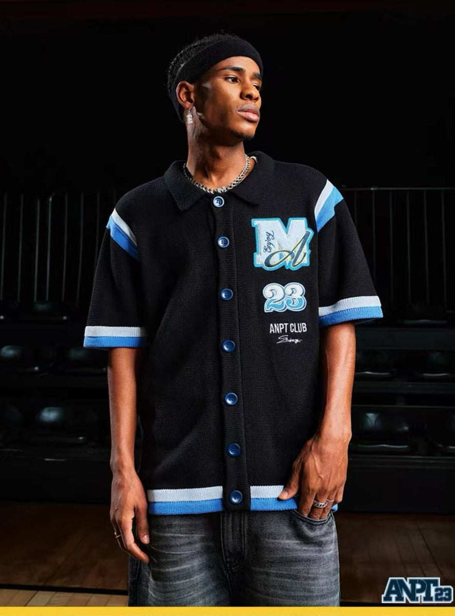 MEDMxANPT Joint Short-sleeved Wool Cardigan