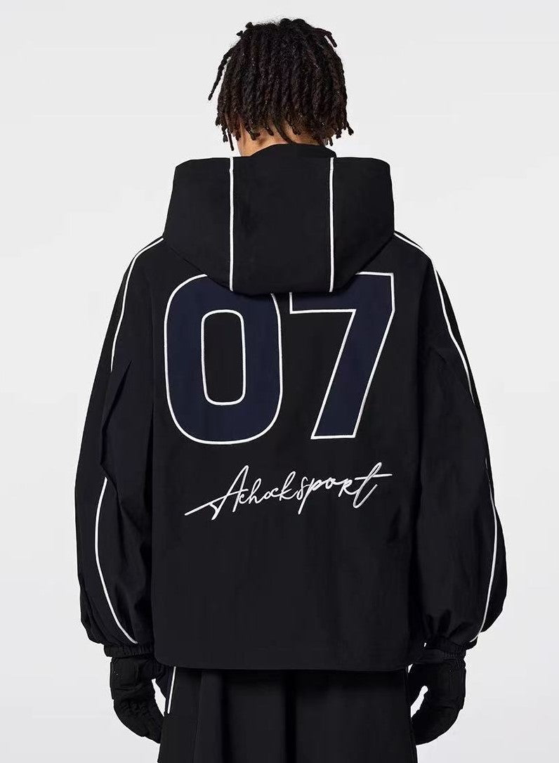 ACHOCK Vintage Outdoor Windproof Mountaineering Jacket