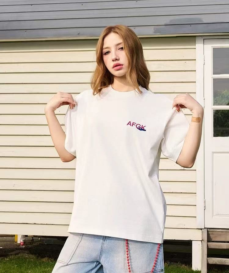 AFGK Hand-shaped short-sleeved T-shirt