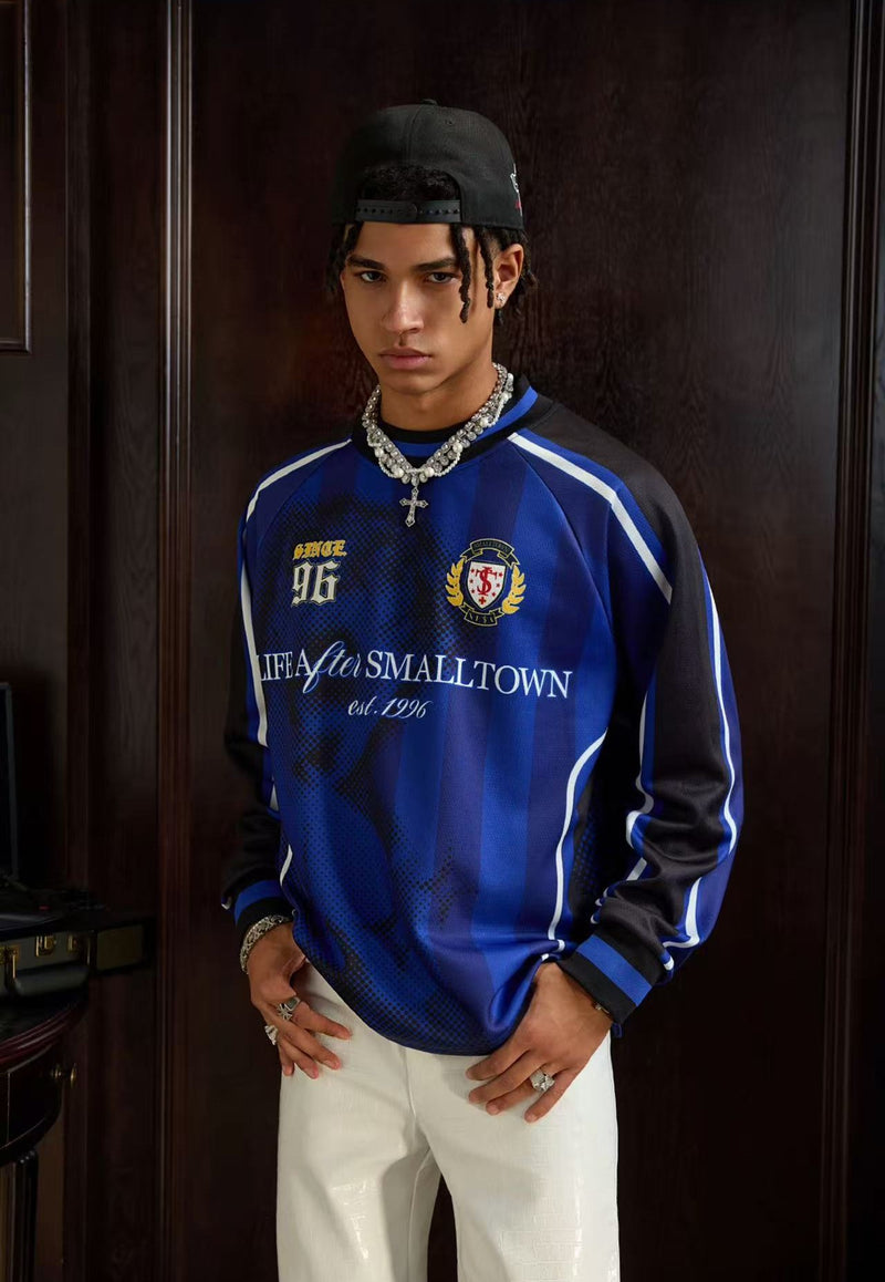 STK Vintage Casual Long-Sleeve Jersey