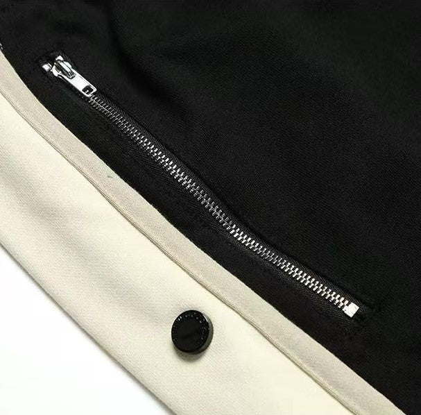 AFGK Basic Buttoned Basketball Casual Pants