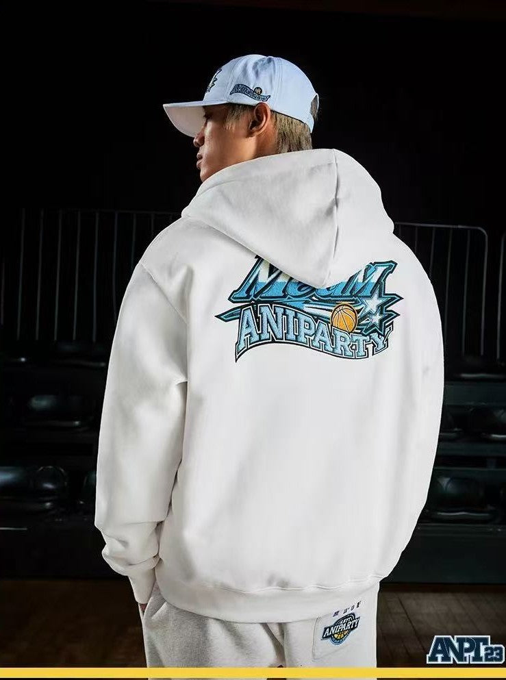 MEDMxANPT Logo Design Zipper Hoodie