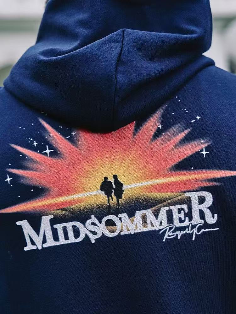 REMEDY Couple Print Hoodie