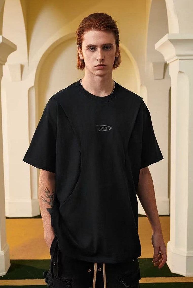 ACHOCK Logo Embroidered Short-sleeve T-shirt