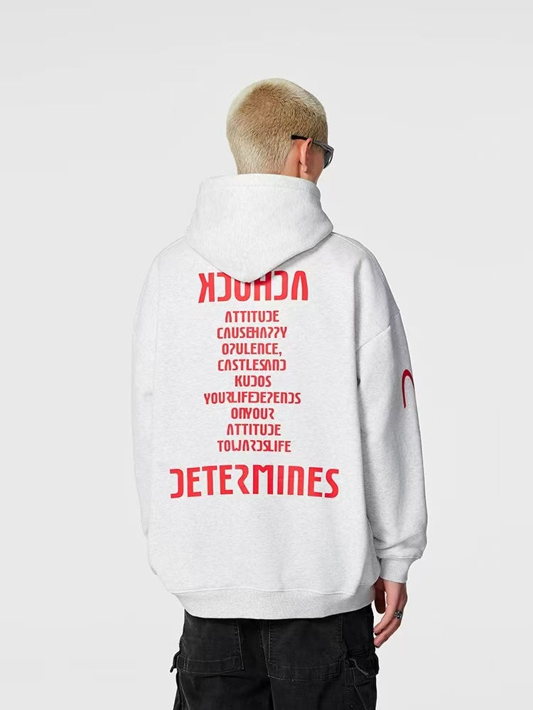 ACHOCK High Street Heavy Print Hoodie