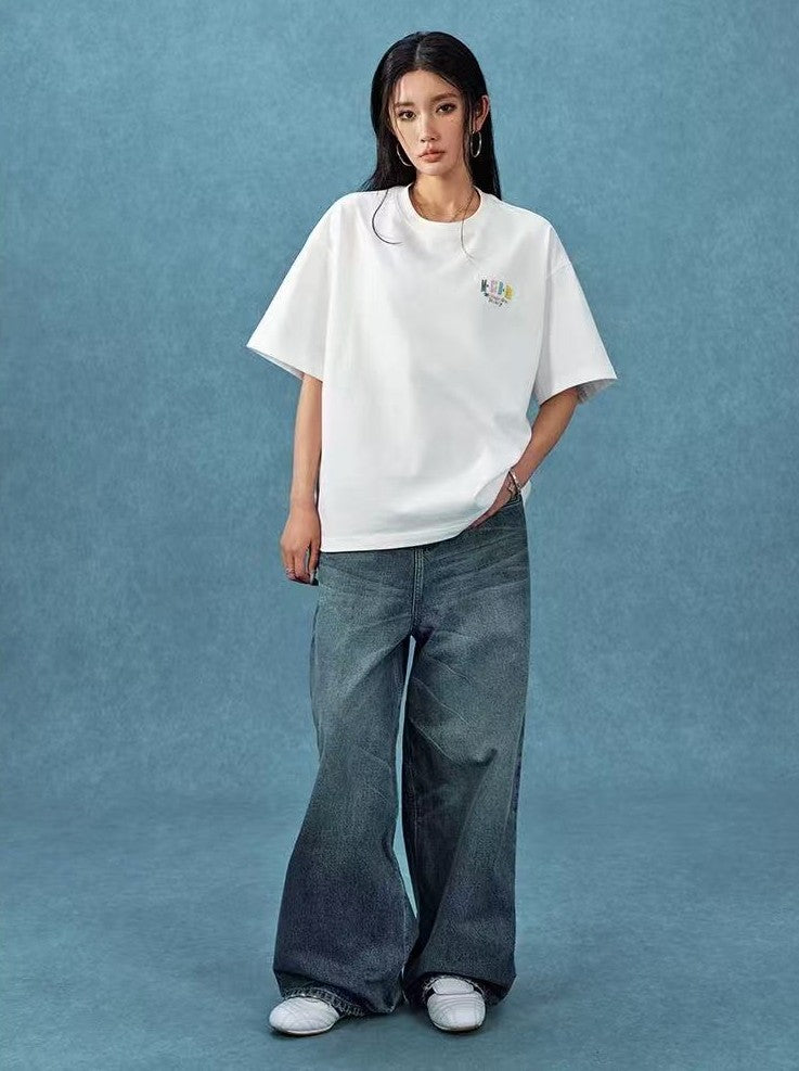 MEDM Logo Embroidered T-shirt