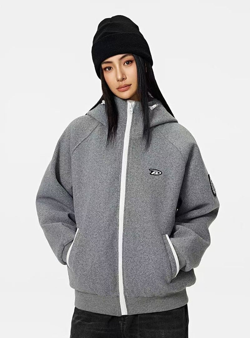 ACHOCK Velvet Parka Down Jacket