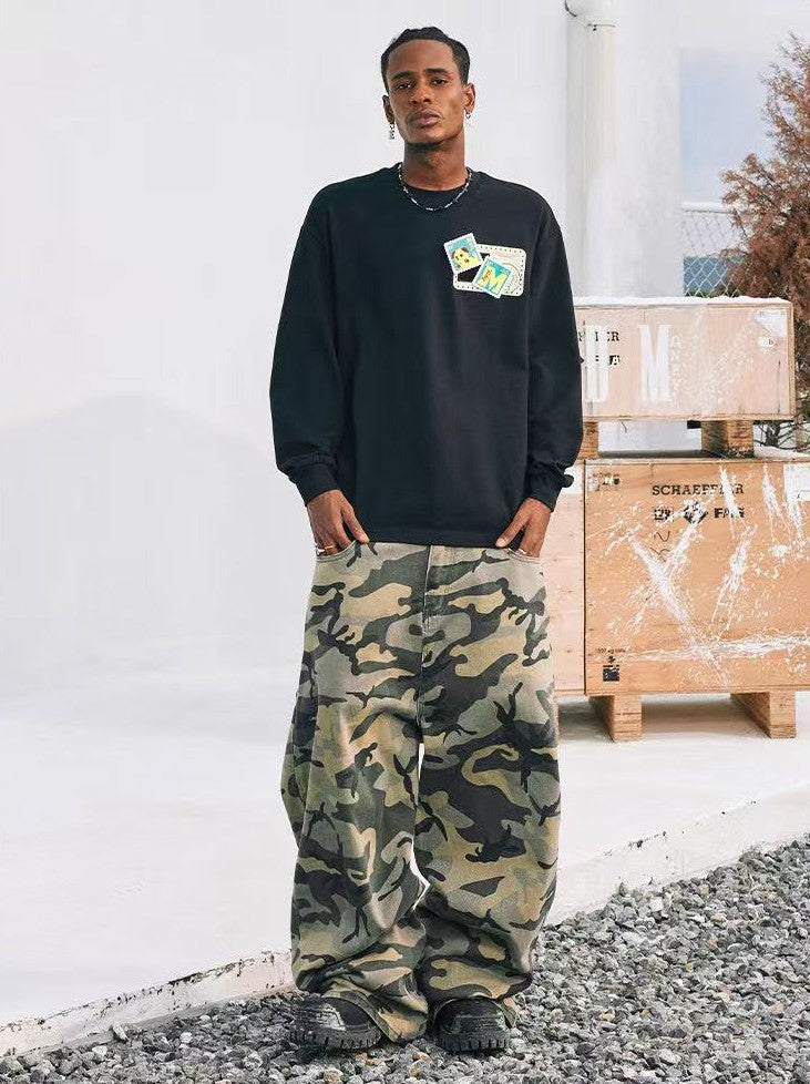 MEDM Animal ID Velcro Long-Sleeve T-Shirt