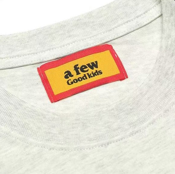 AFGK Mottled Distressed Printed Short-sleeved T-shirt