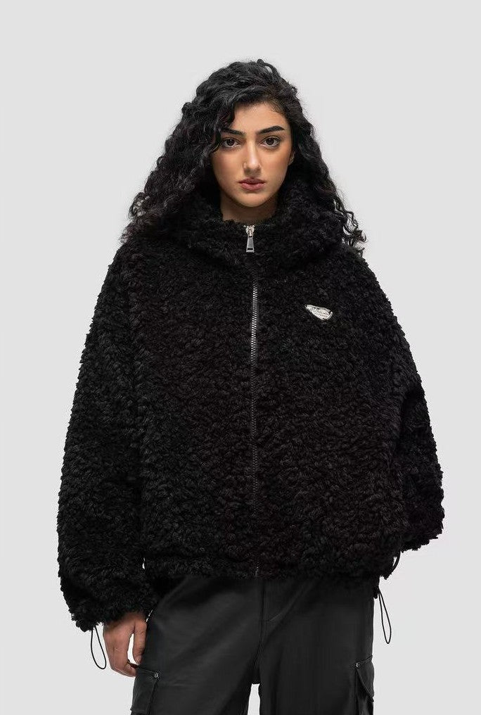 FDR Rabbit Ear Plush Hooded Jacket