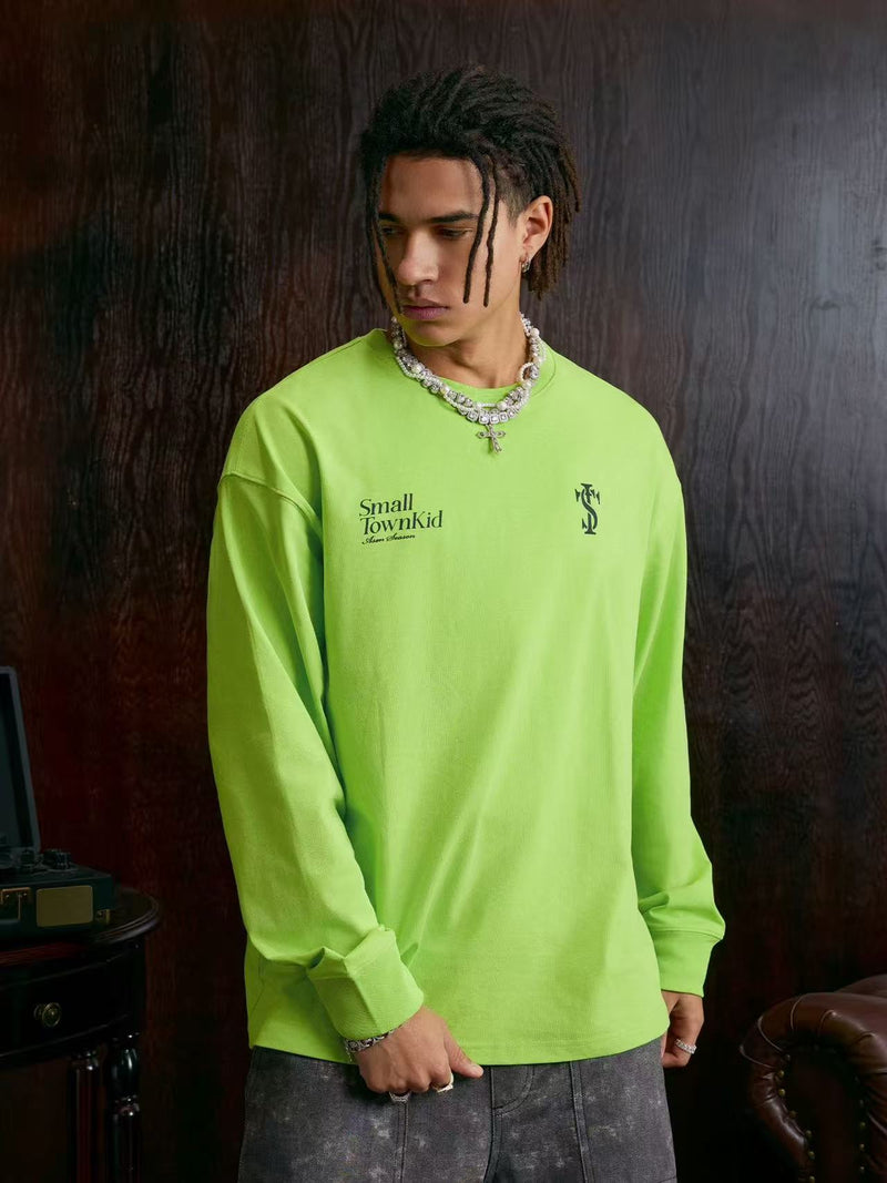 STK Vintage Logo Design Long-Sleeve T-Shirt