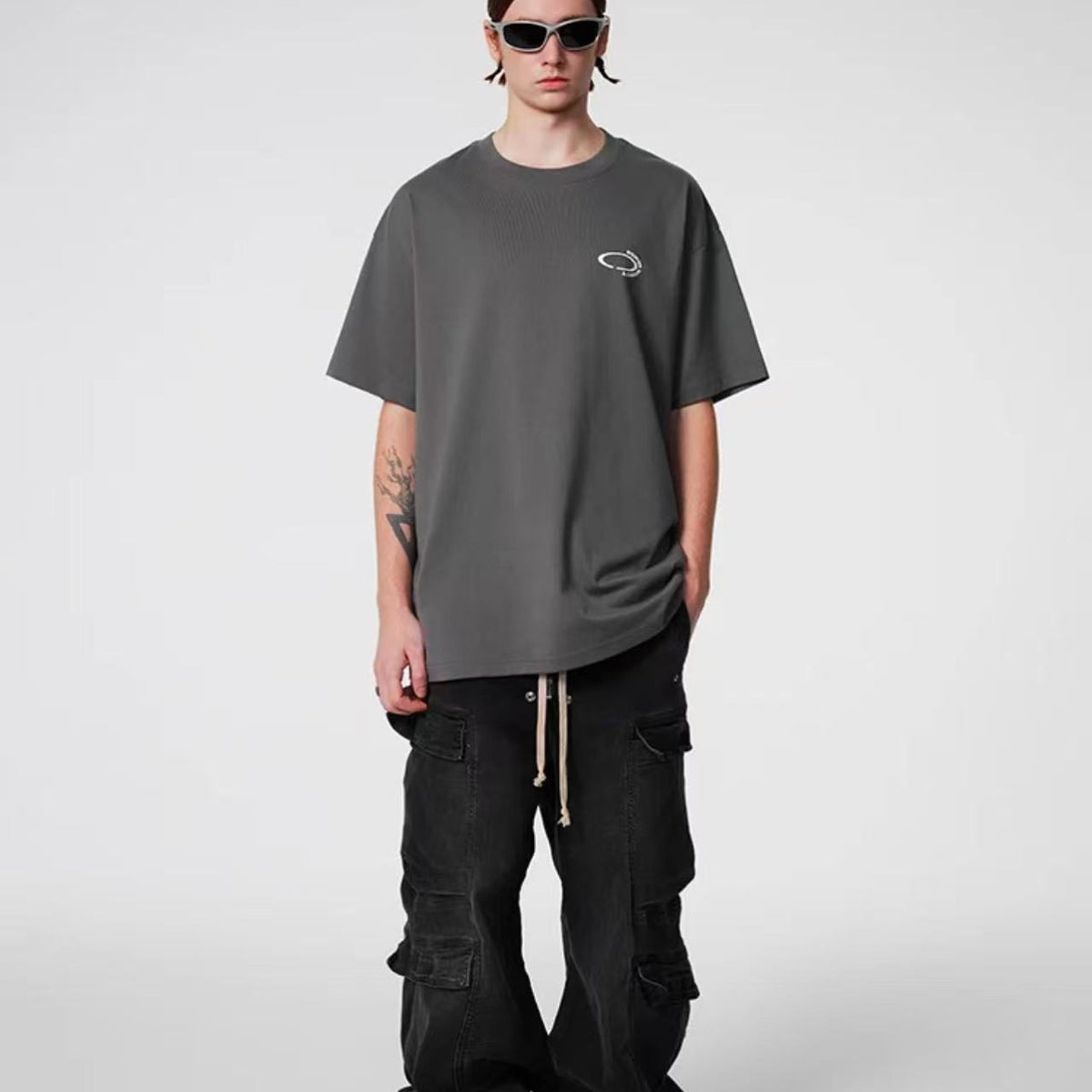 ACHOCK Cleanfit Logo Printed T-shirt