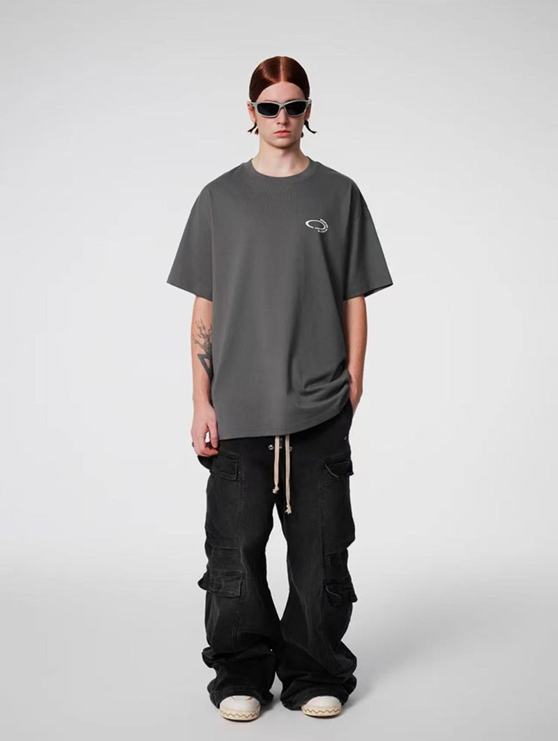 ACHOCK Cleanfit Logo Printed T-shirt