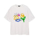 ICONSLAB Fun Hand Drawn Doodle Flowers T-shirts