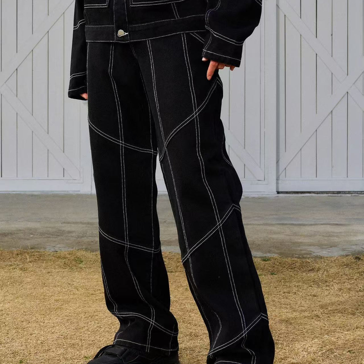 AFGK Patchwork Off-duty Jeans