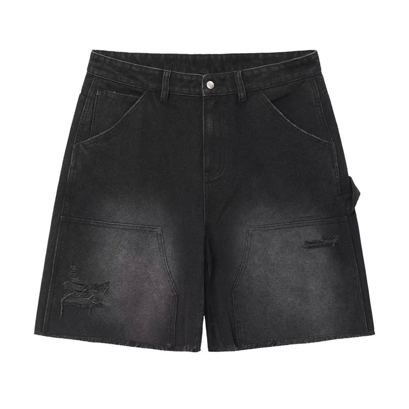 BIPOLAR Retro Denim Shorts