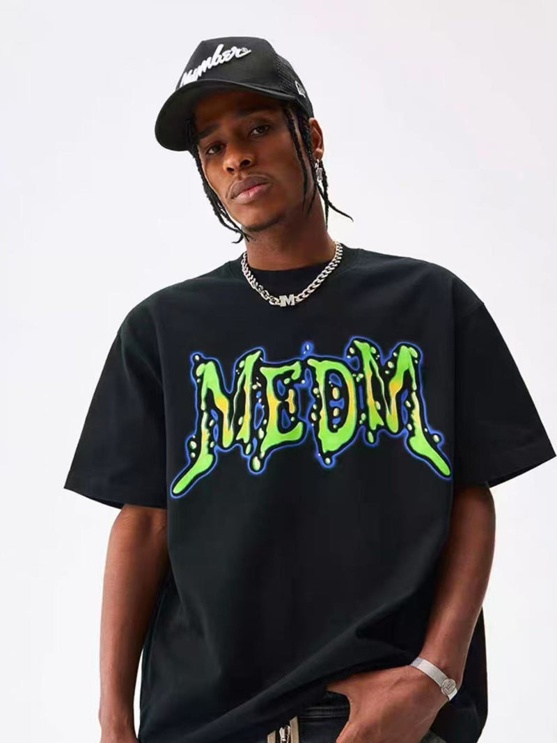 MEDM Drop Letter Short Sleeve T-Shirt