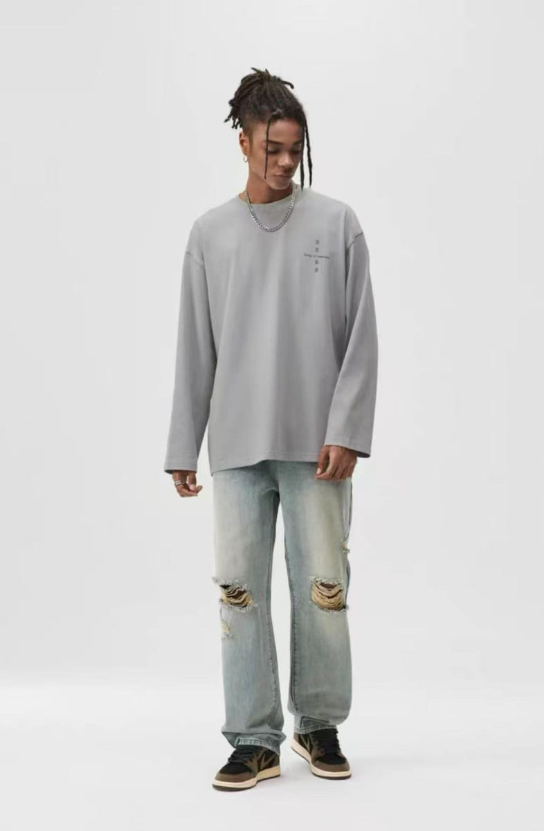ATRY Mirror Cross Long Sleeves T-shirt