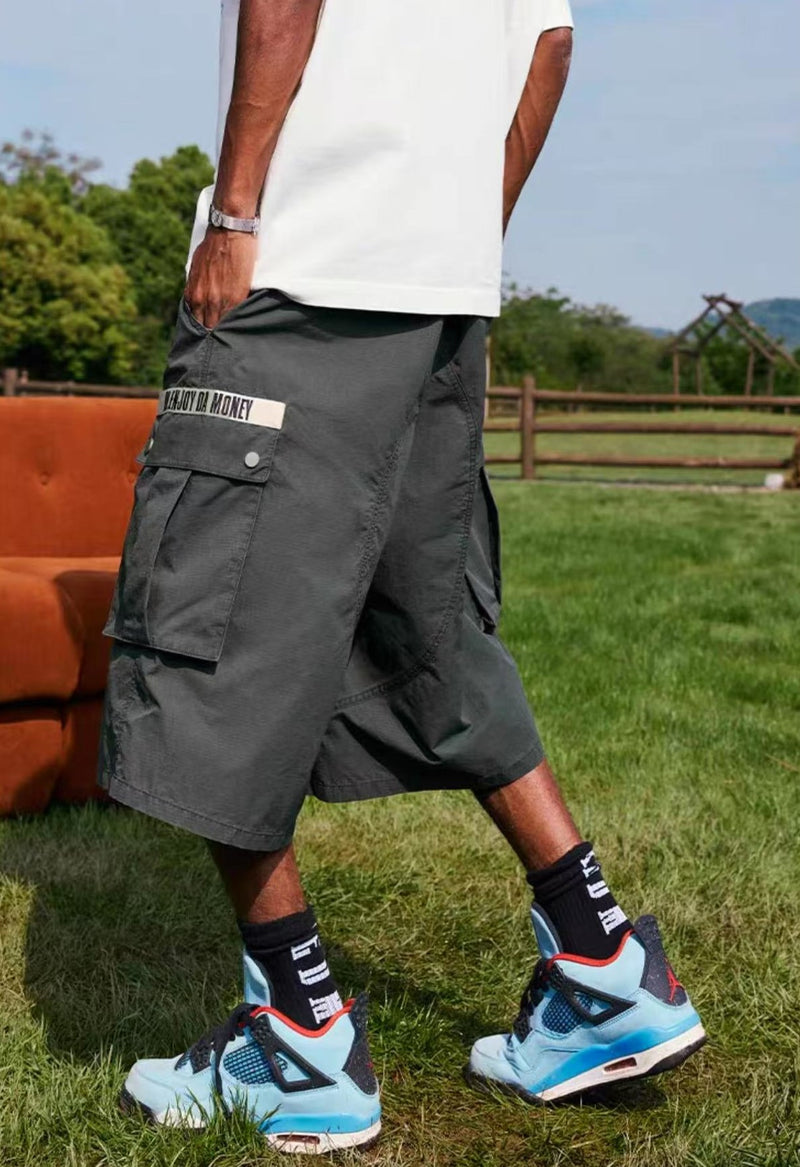 MEDM Cargo Cropped Pants