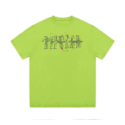 BIPOLAR Splashed Ink Short-sleeve T-shirt